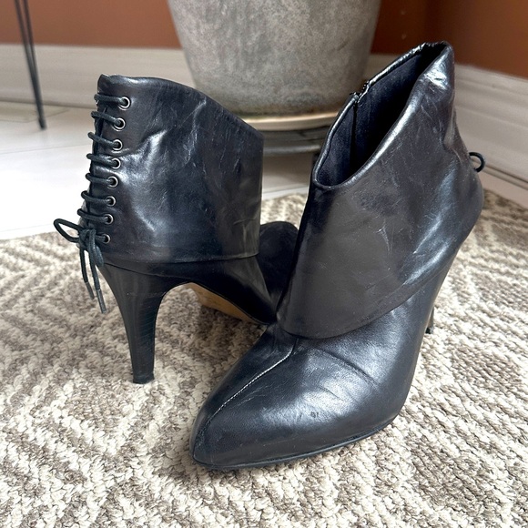 Vintage Nine West Women’s Ankle Boots Size US7.5 - Picture 1 of 6